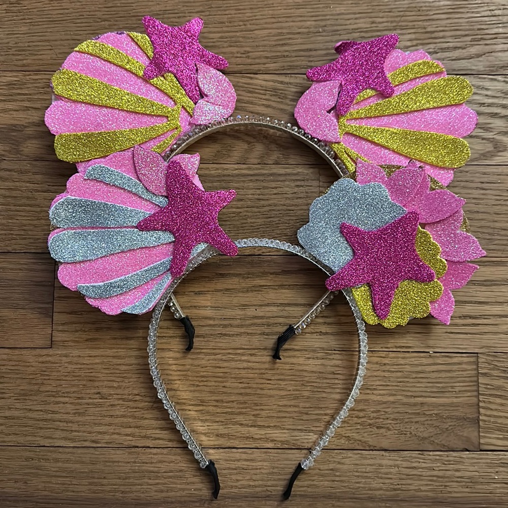 Disney Ariel inspired Mickey ears